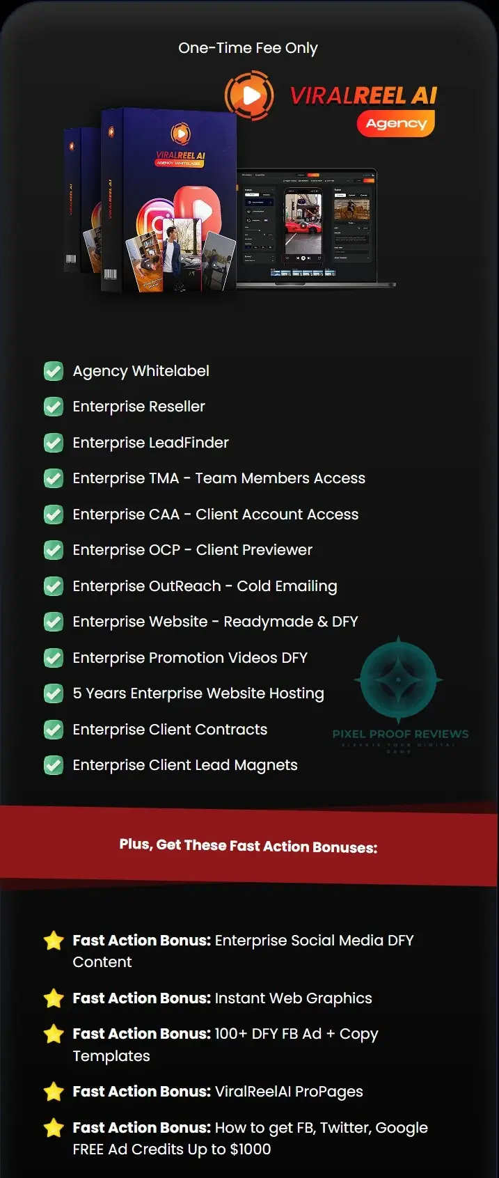 ViralReel Ai Agency Features