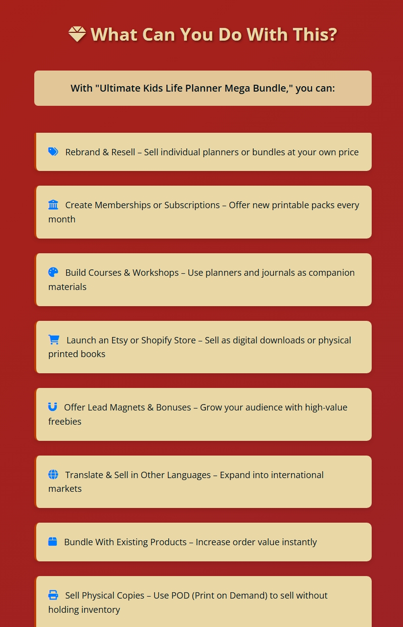 Kids Planners & Journals Vault Review