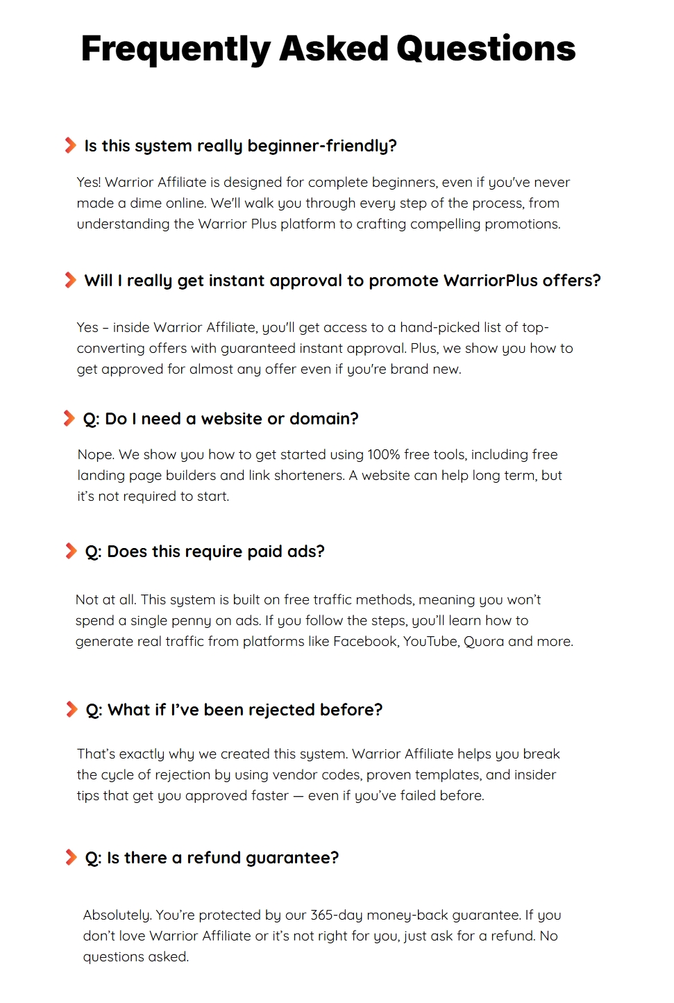 Warrior Affiliate Review