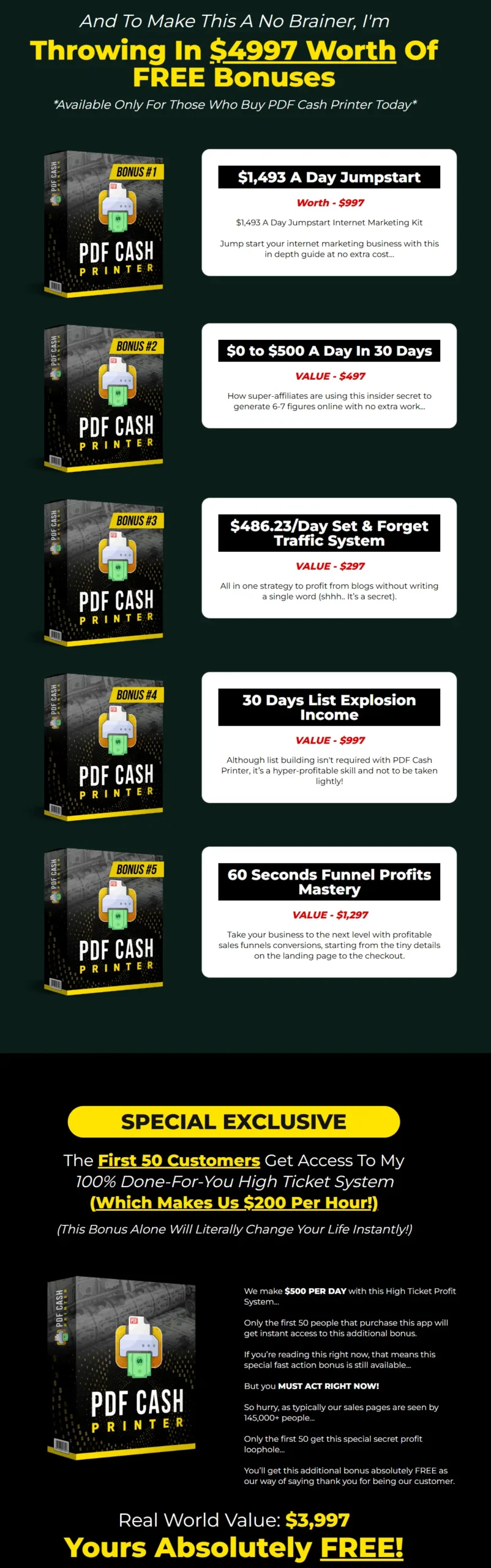 PDF CASH PRINTER Review