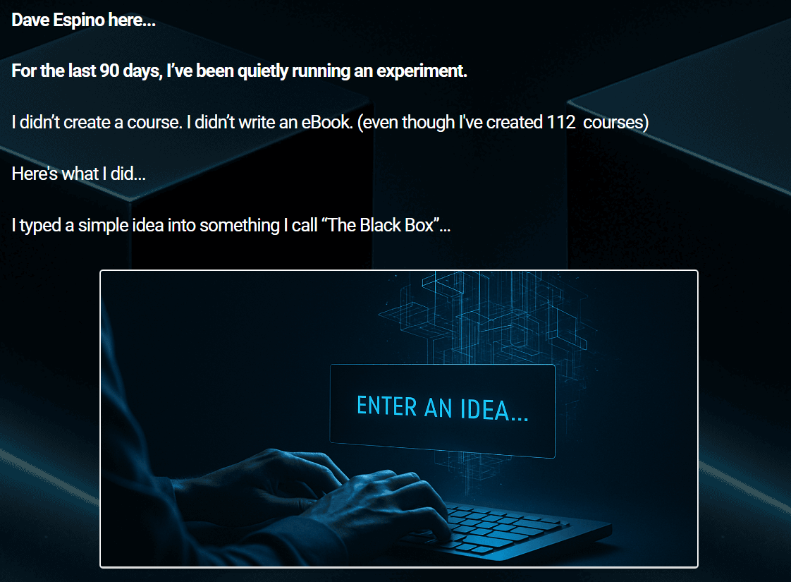 Black Box Profits Review