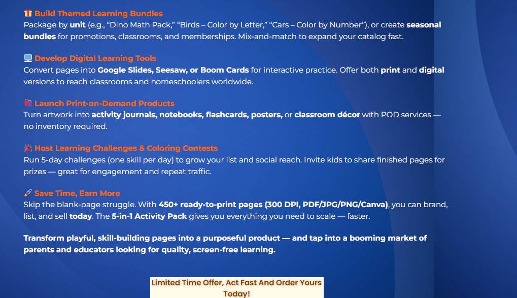 5-in-1 Activity Pack Review