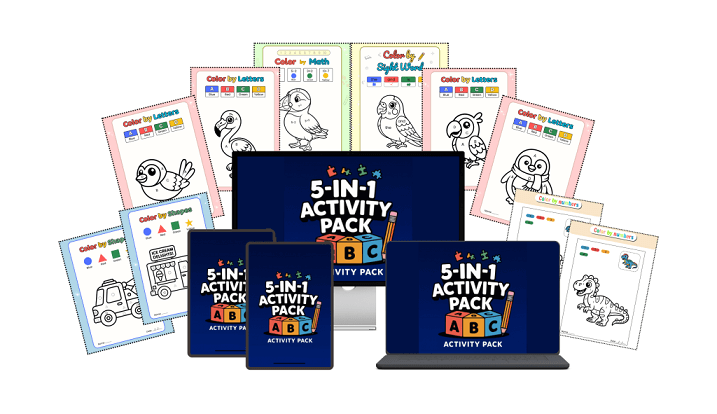 5-in-1 Activity Pack Review: Unlock 450+ Kid-Friendly Pages to Skyrocket Your Etsy Sales