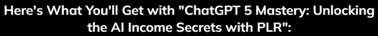 ChatGPT 5 Mastery Review