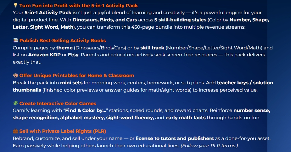 5-in-1 Activity Pack Review