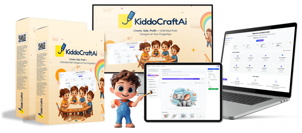 KiddoCraftAI Review: Turn AI Magic into Sellable Kid Printables and Boost Your Income
