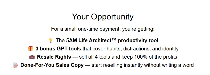 5 AM Life Architect GPT Review