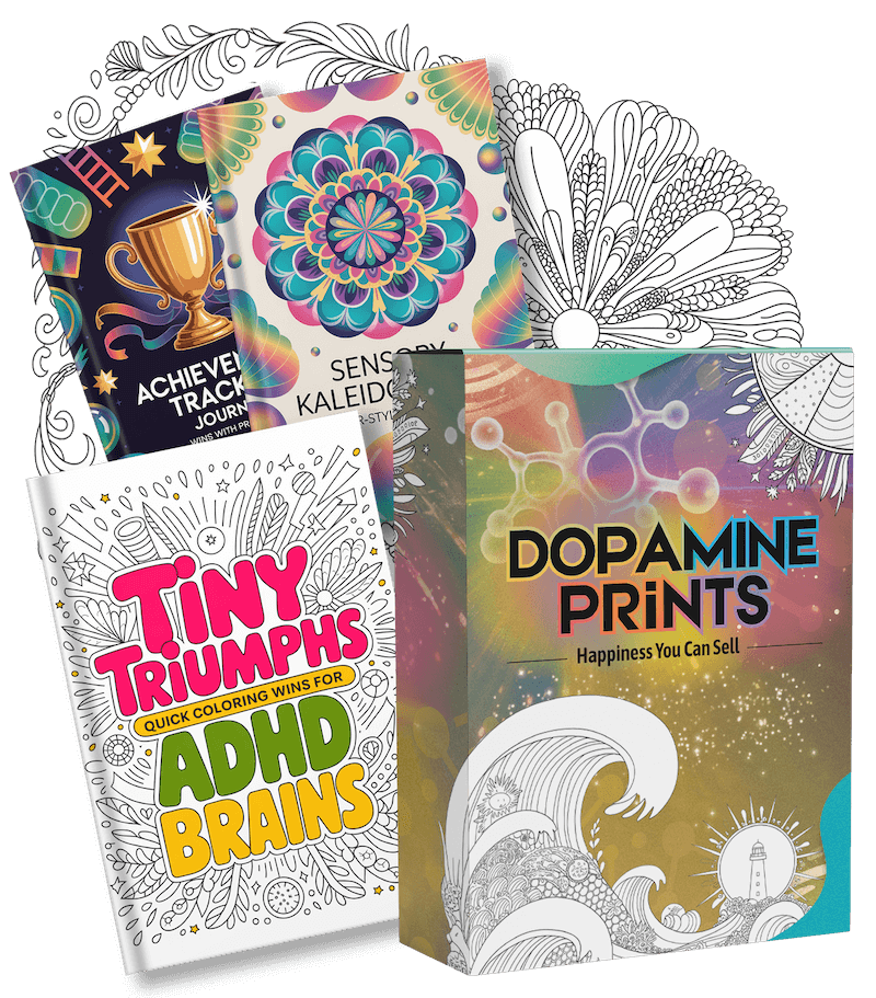 Dopamine Prints Review: Tap into TikTok's Dopamine Explosion for Effortless KDP Cashflow