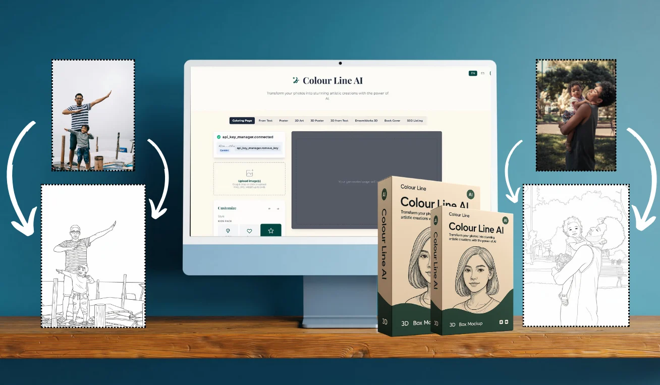 AI Line Art Generator Review: Turn Photos Into Passive Income in Seconds