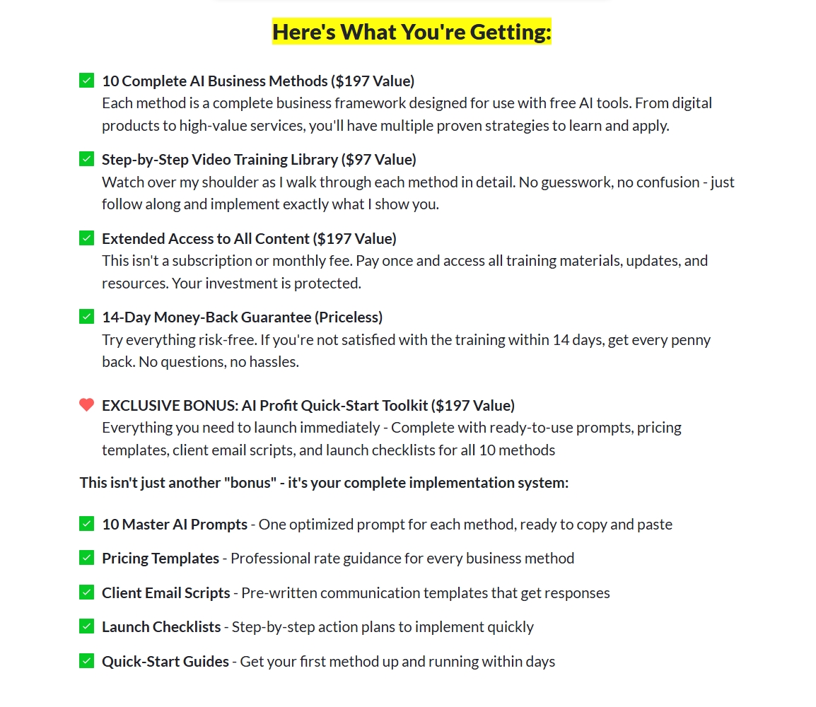 AI Profit Blueprint Review