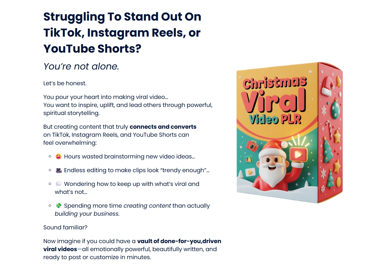 Christmas Viral Video PLR Review
