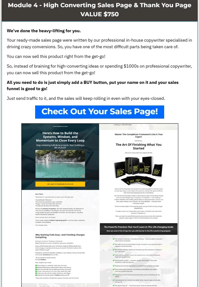 The Art of Finishing Review